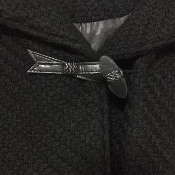 Jessica Simpson Braided Wool Duffle Toggle Coat Large - Picture 6 of 13